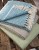 Sage Diamond Weave Recycled PET Yarn Blanket Throw 150cm x125cm or 240cm x 130cm