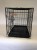 2 Door Black  Strong Heavy Duty Tough Dog Pet Cages Rattle Free