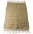 Cotton Jute Brown Tone Rugs Small Stripe 5 Sizes Fair Trade