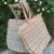 Natural and sustainable jute and recycled cotton everyday bag