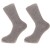 Alpaca walking socks, 75% Alpaca wool. Thick socks with a cushioned sole. Grey