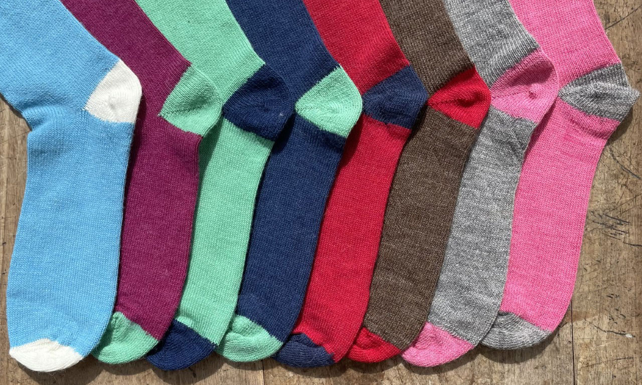 Spoil someone you love with a pair of very special socks!