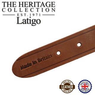Ancol Heritage Latigo Leather Dog Collar