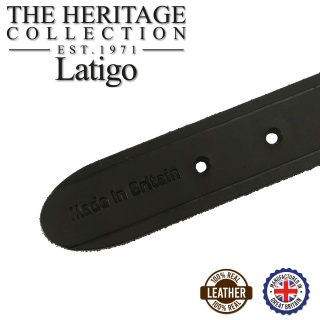 Ancol Heritage Latigo Leather Dog Collar