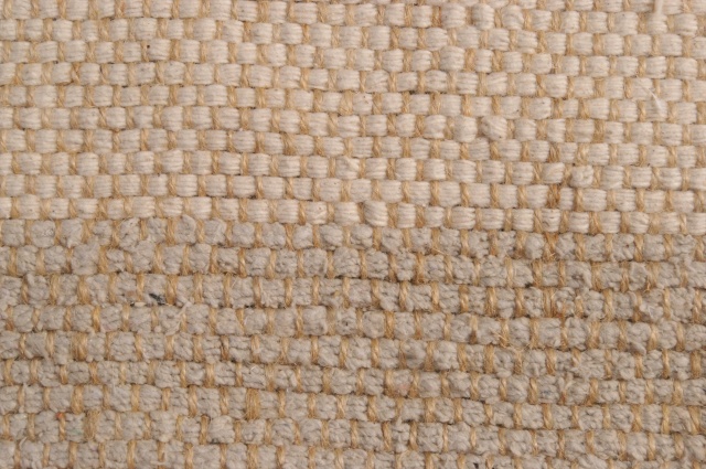 Slubweave Cotton and Jute Rug made from 100% cotton. 3 Sizes Fair Trade GoodWeave