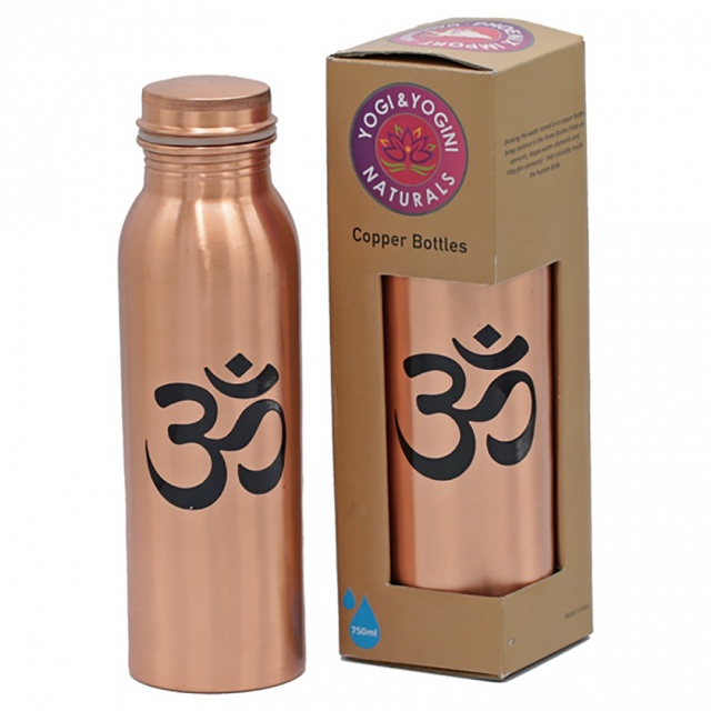 Copper Ohm Water Drinking Bottle. Top Quality  Size 750ml
