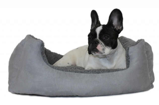 Rectangular Chelsea Kalahari Dog Bed  Grey Range