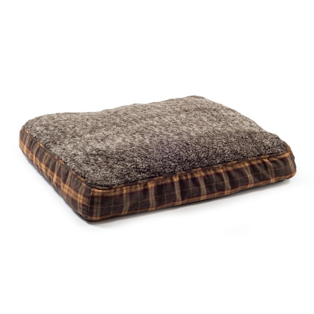 Joint Ease Memory Crumb Dog Bed Brown