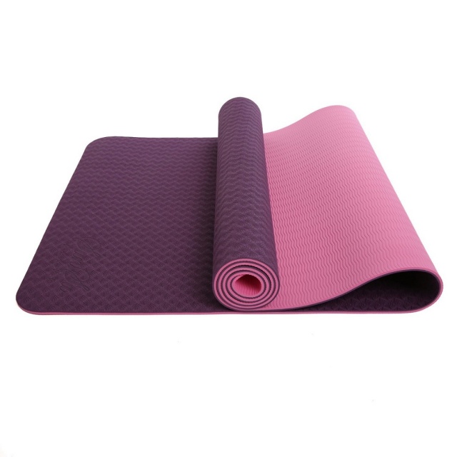 Eco-friendly TPE yoga mat's Thick Exercise Fitness Physio Pilates Gym Mats