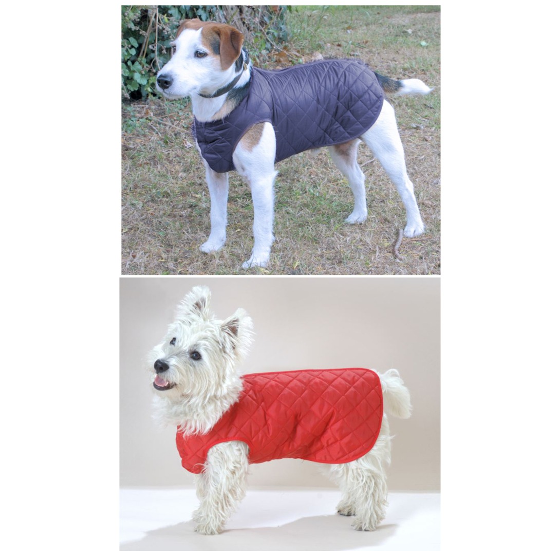 Showerproof All-in-one Quilted Step-in Suit Dog Coat