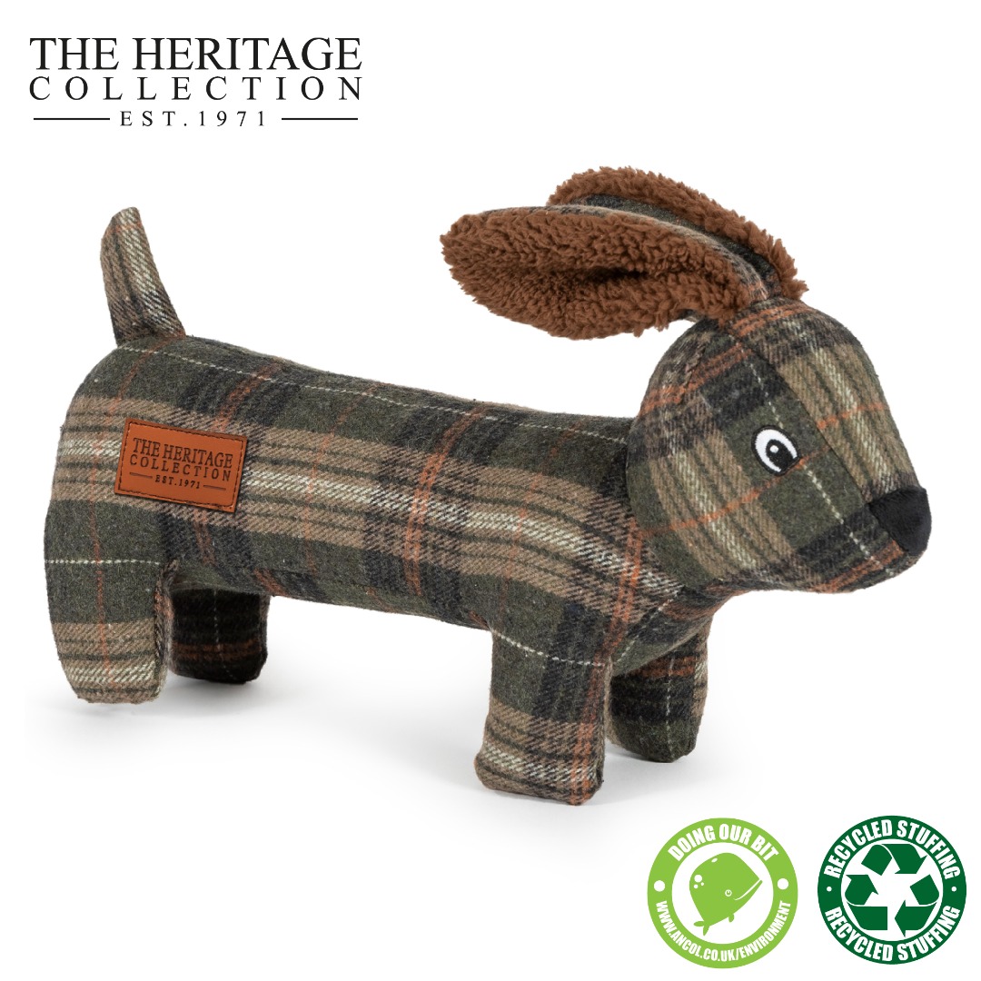 Heritage Toy Tweed Hare For Dogs