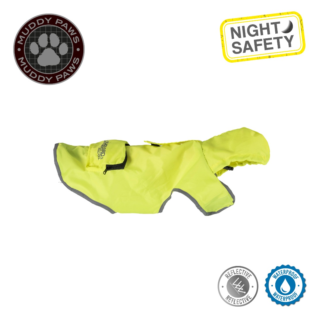 SPLASHGUARD Dog Coat with Reflective trim