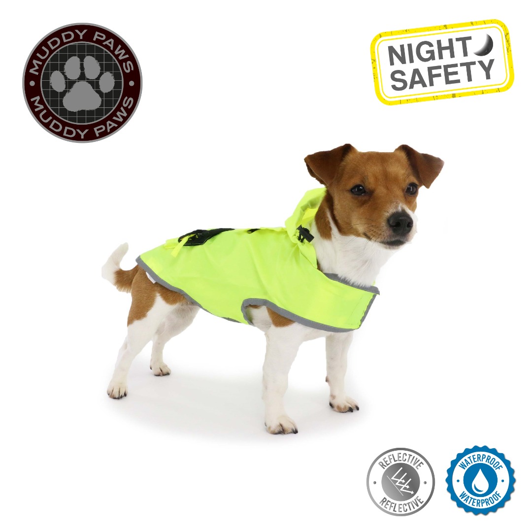 SPLASHGUARD Dog Coat with Reflective trim