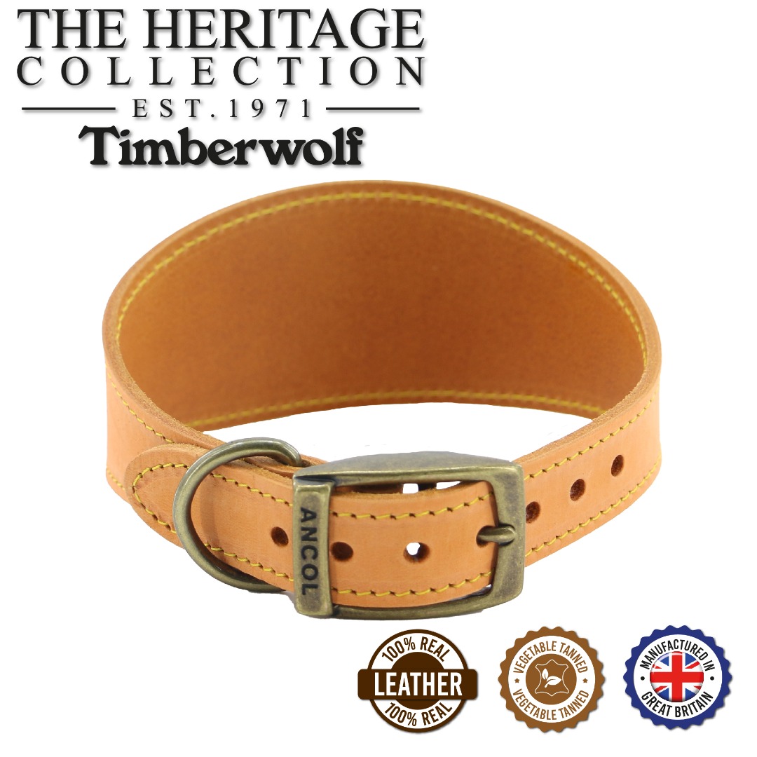 Ancol Timberwolf Greyhound Dog Collar