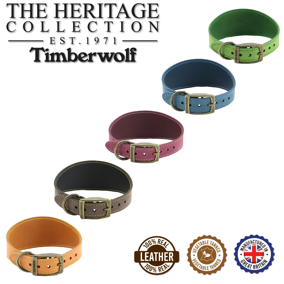 Ancol Timberwolf Greyhound Dog Collar