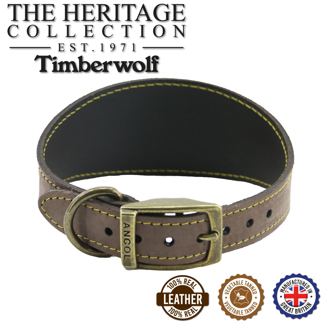 Ancol Timberwolf Greyhound Dog Collar