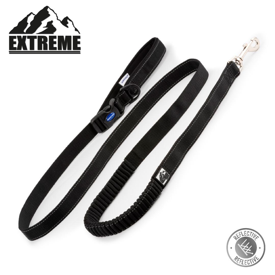 Ancol Extreme Shock Absorb Running Dog Lead Size;  1.2m Length