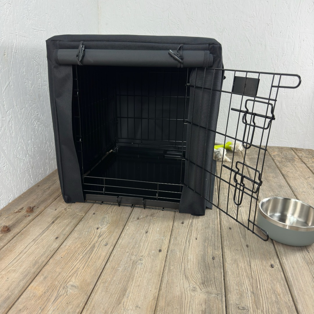 Crate Covers Country Tuff Dog Kennel Black Waterproof Dog Cage