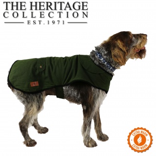 Ancol Heritage Green Wax  Dog Coat