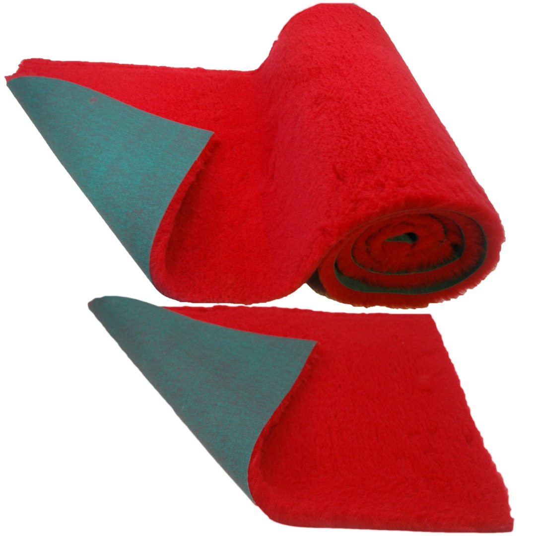 Traditional Red Vet Bedding Fleece roll whelping fleece dog puppy pro bed