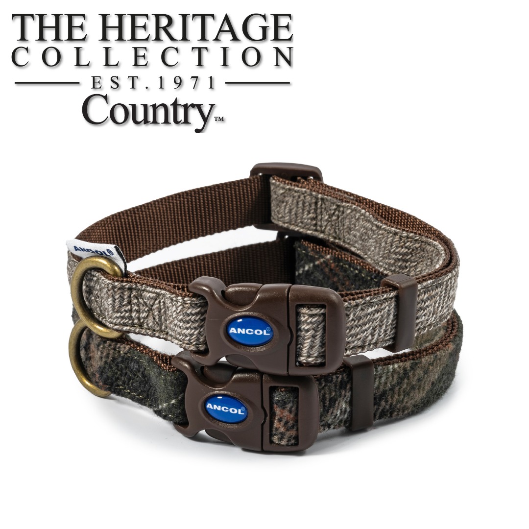 Ancol Heritage Country  Adjustable Dog Collars