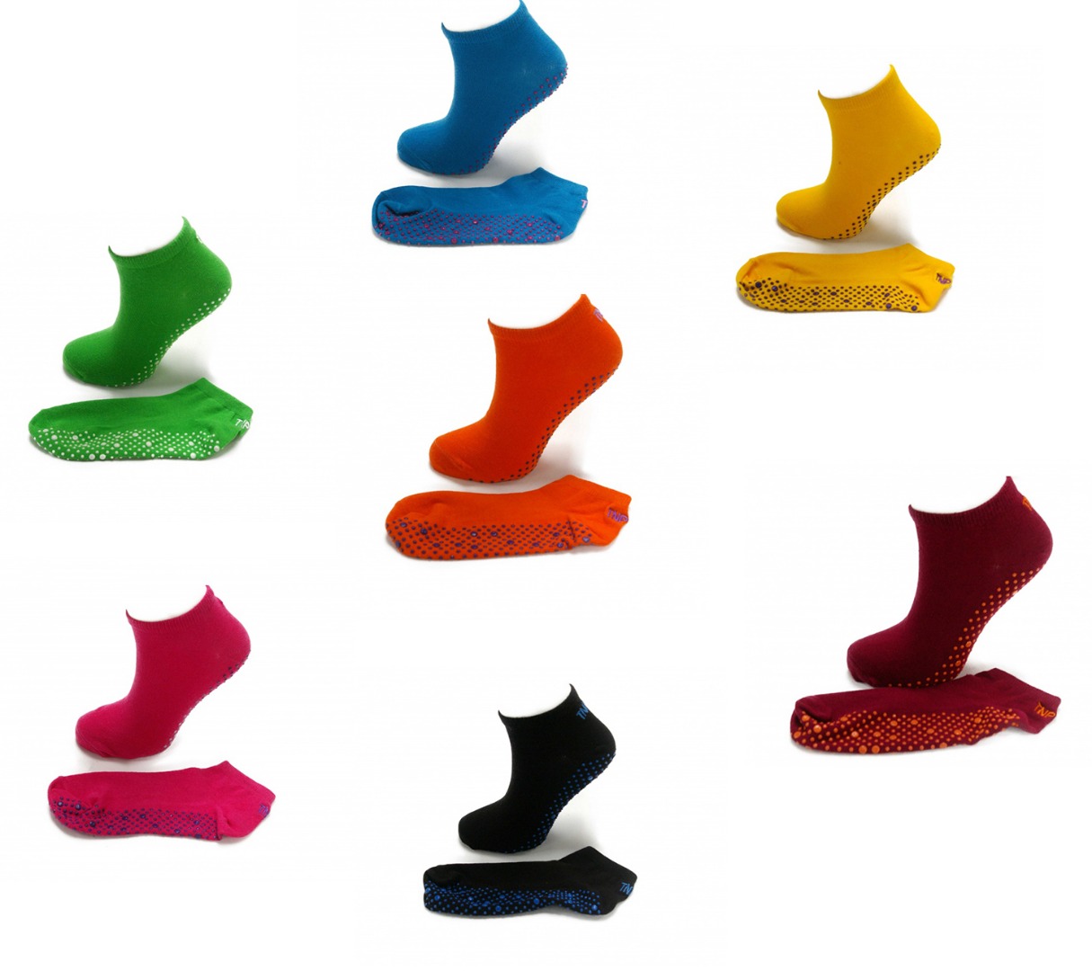 Pilates Yoga, Fitness, Dance Gym. Anti-slip / Non-slip, Massage Grip Socks