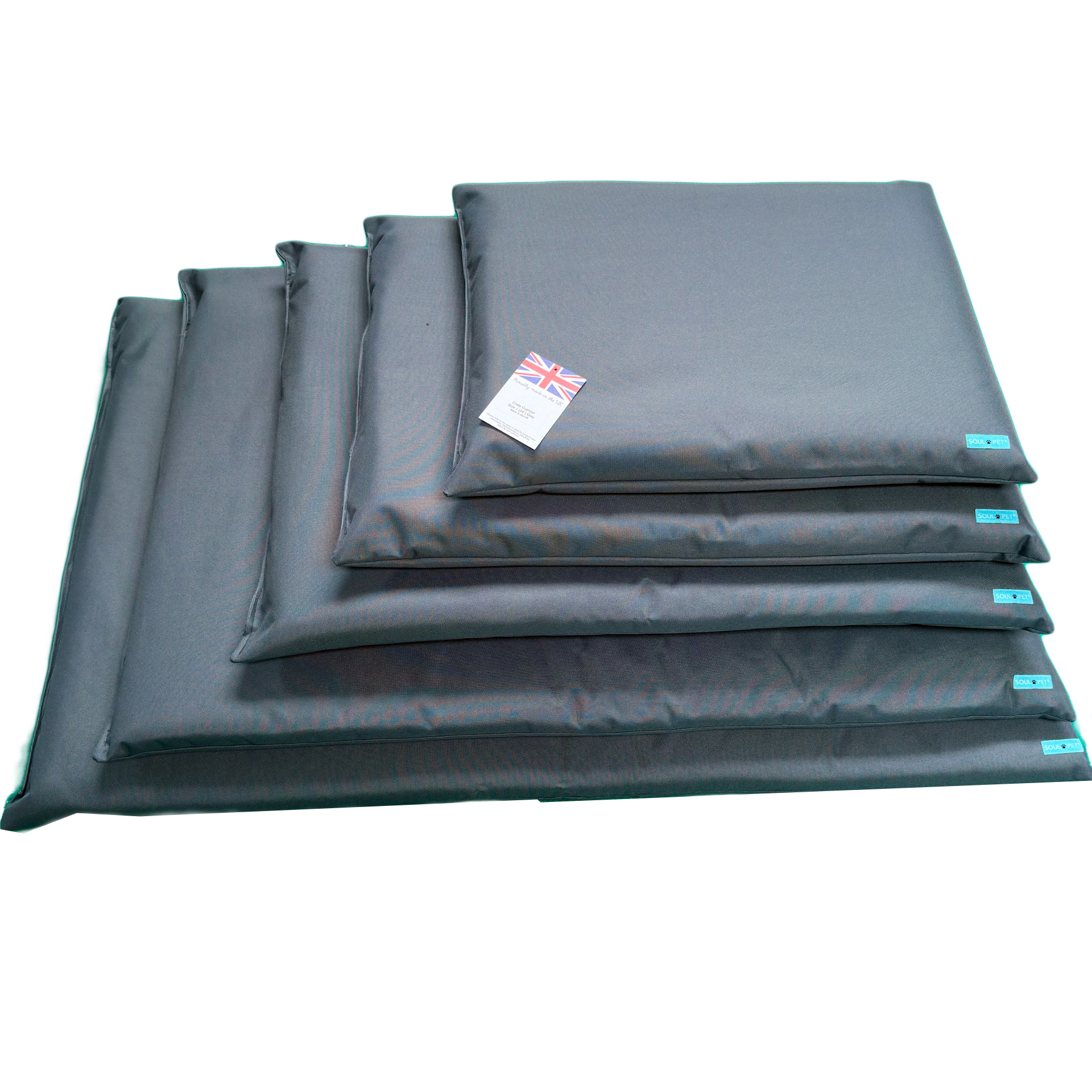Grey Dog Bed For Cage Crates Waterproof Hygienic Bedding Mat Photo Inspiration