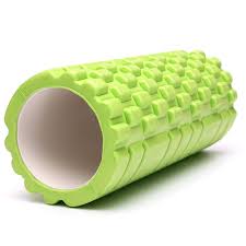 Green Yoga Foam EVA Roller Exercise Trigger Point GYM Pilates Texture Physio MASSAGE