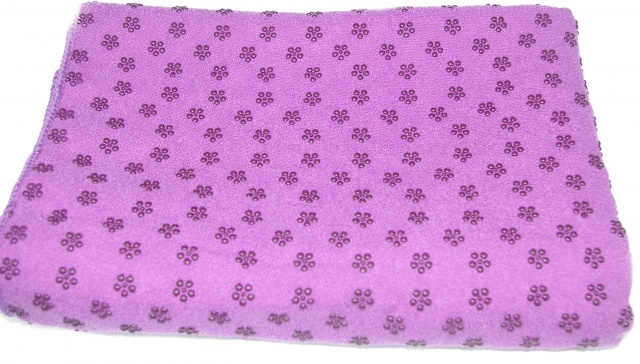 Purple Yoga Towel
