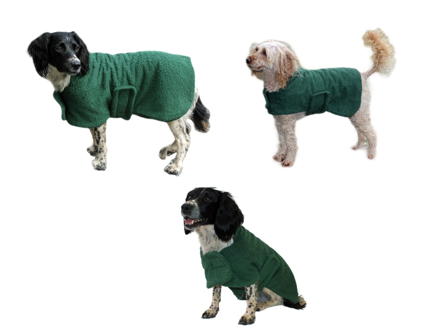 Dog coats, Fleece lined waterproof dog coats and Dog Suits